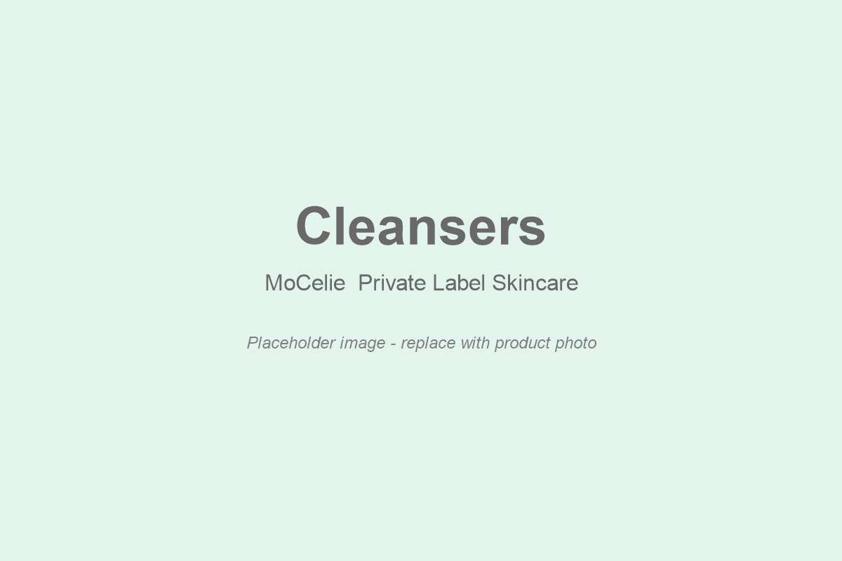 Private label cleanser OEM manufacturer in China