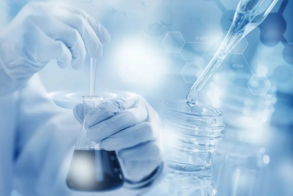 Skincare formulation laboratory at MoCelie private label manufacturer