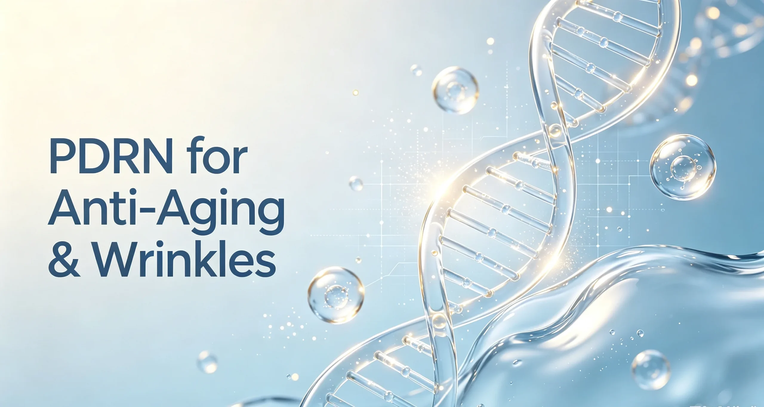 PDRN serum for anti-aging and wrinkles - MoCelie private label skincare manufacturer for skincare brands