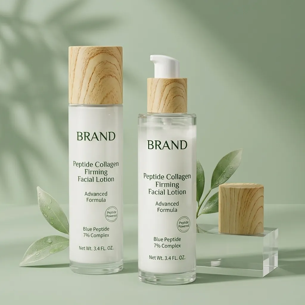 Private Label Peptide Collagen Firming Facial Lotion - MoCelie OEM lotion manufacturer