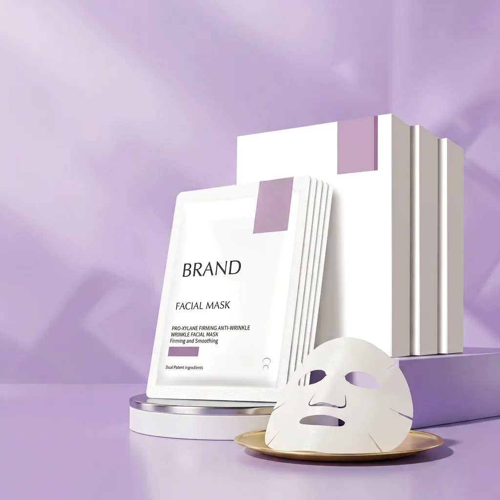 Private Label Pro-Xylane Anti-Wrinkle & Firming Sheet Mask - MoCelie OEM sheet mask manufacturer