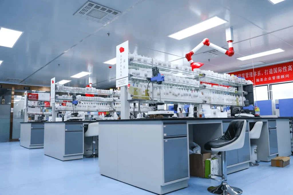 skincare factory lab of MoCelie
