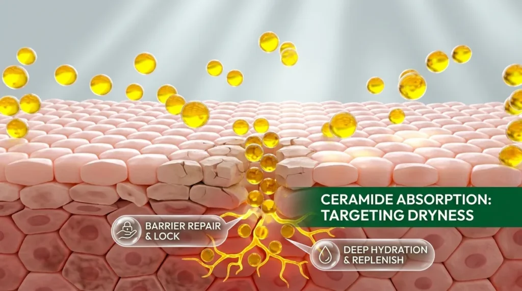 What are ceramides in skincare - the brick and mortar lipid of the skin barrier explained